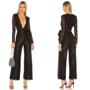 Lovers and Friends Black Leighton Jumpsuit